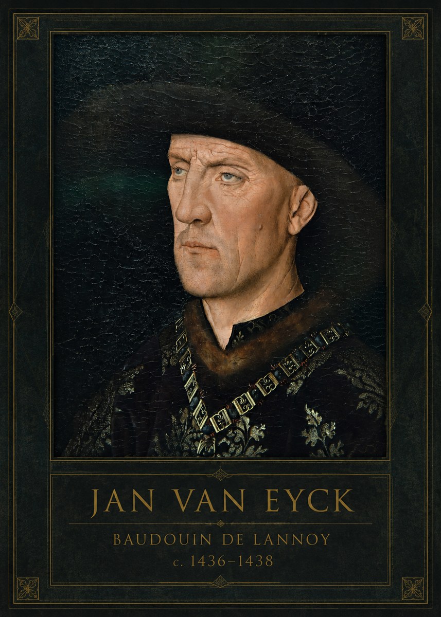 Jan van Eyck Baudouin De Lannoy No1 - Plakat