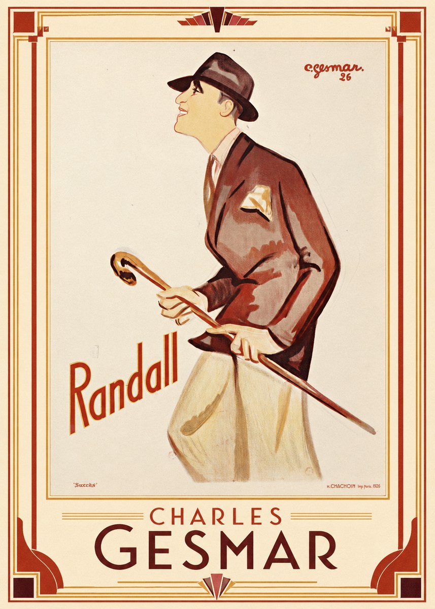 Charles Gesmar Randall II No1 - Plakat