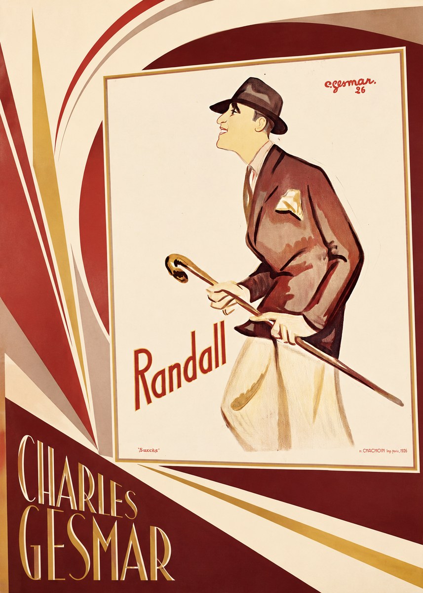 Charles Gesmar Randall II No5 - Plakat
