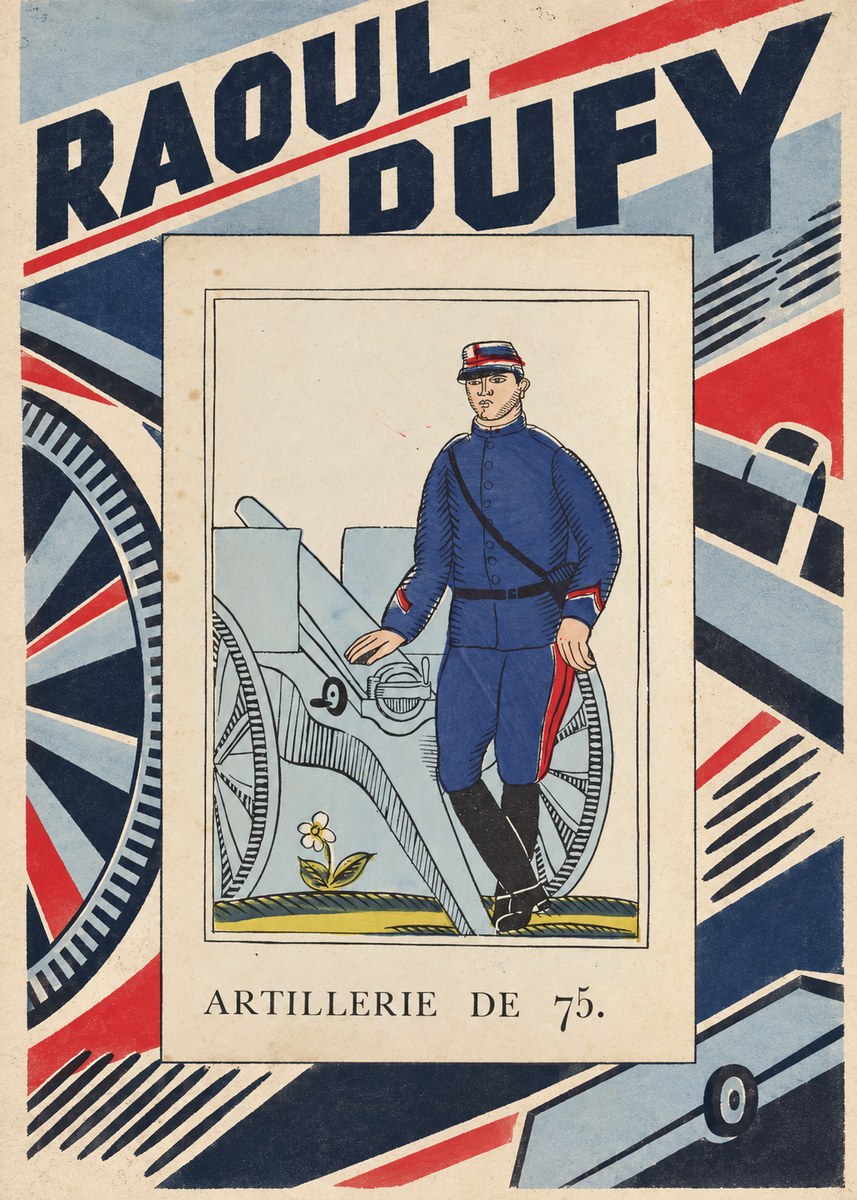 Raoul Dufy Artillerie De 75. No5 - Plakat