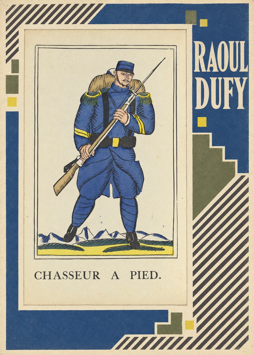 Raoul Dufy Chasseur a Pied. No5 - Plakat