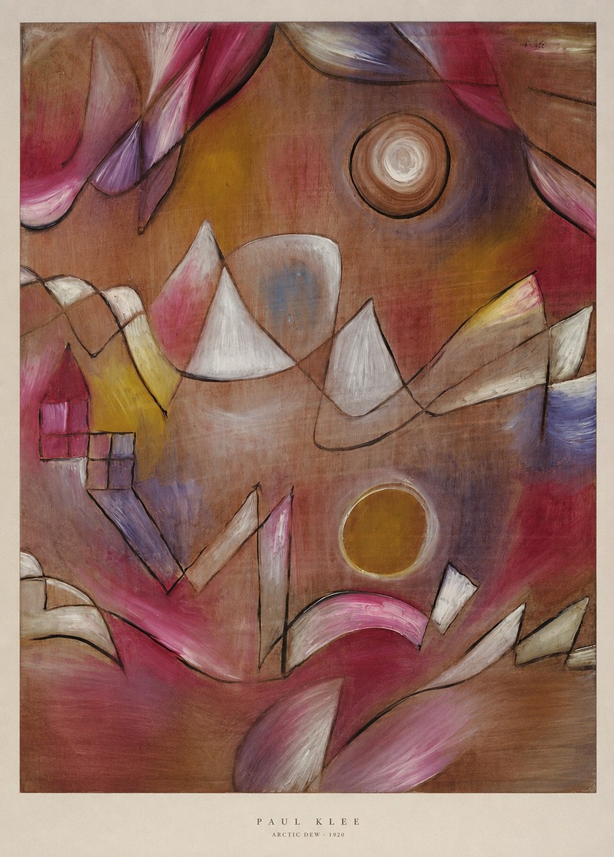 Paul Klee Arctic Dew No5 - Plakat
