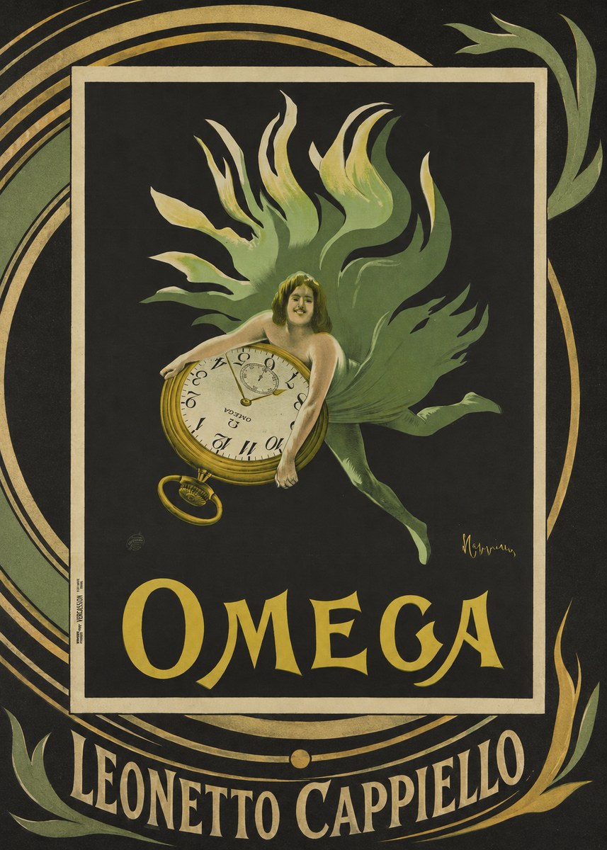 Leonetto Cappiello Omega No4 - Plakat