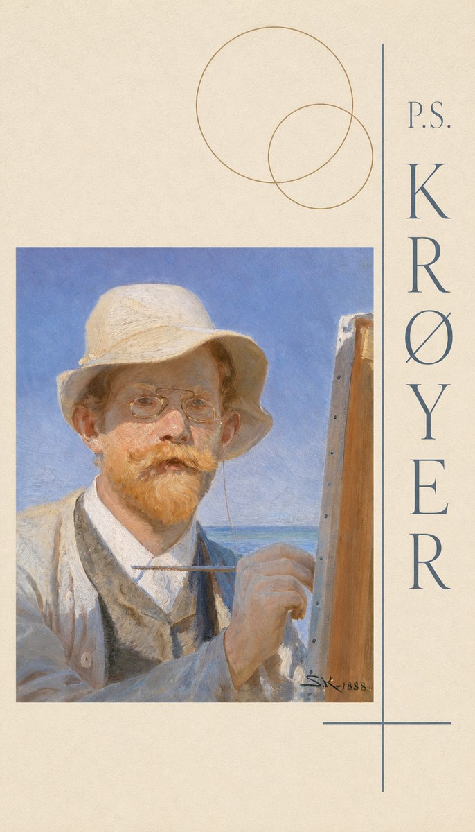 P.S. Krøyer P.s. Krøyer No6 - Plakat