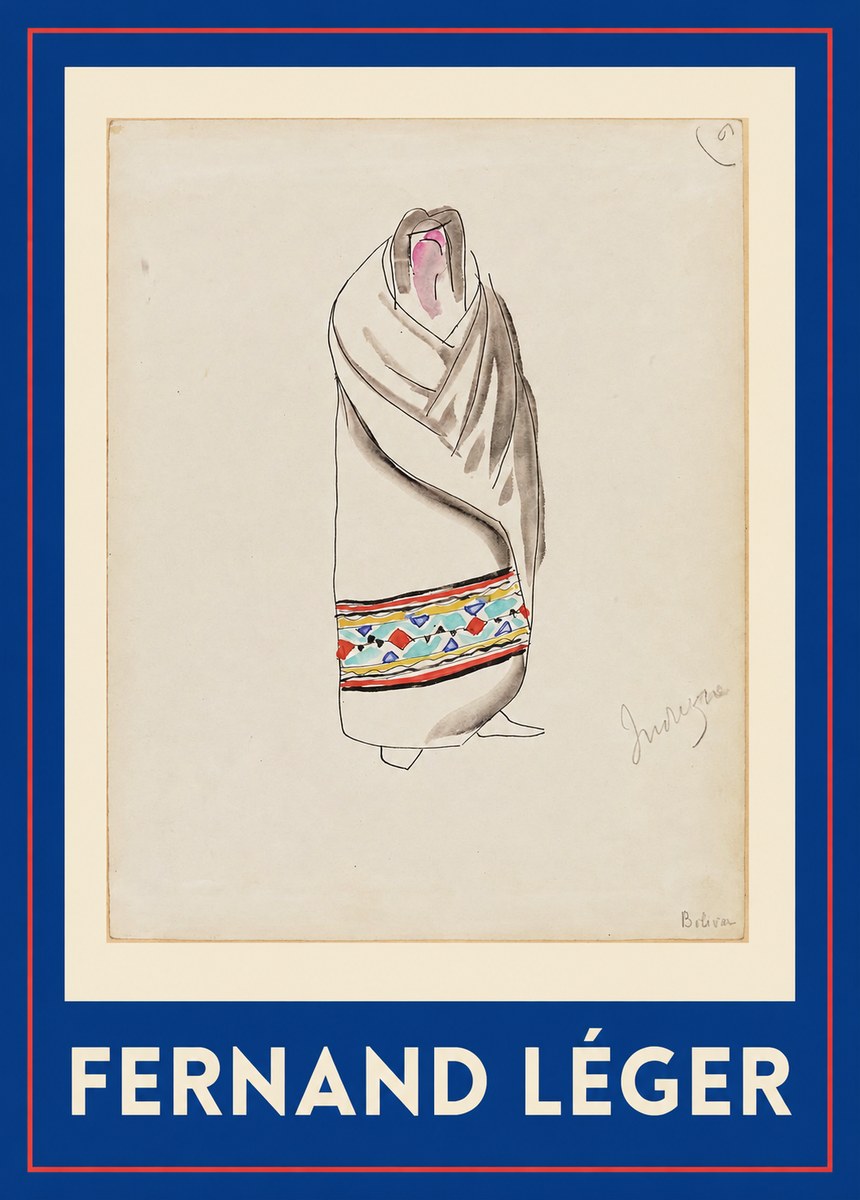 Fernand Léger Indiene, Bolivia No1 - Plakat