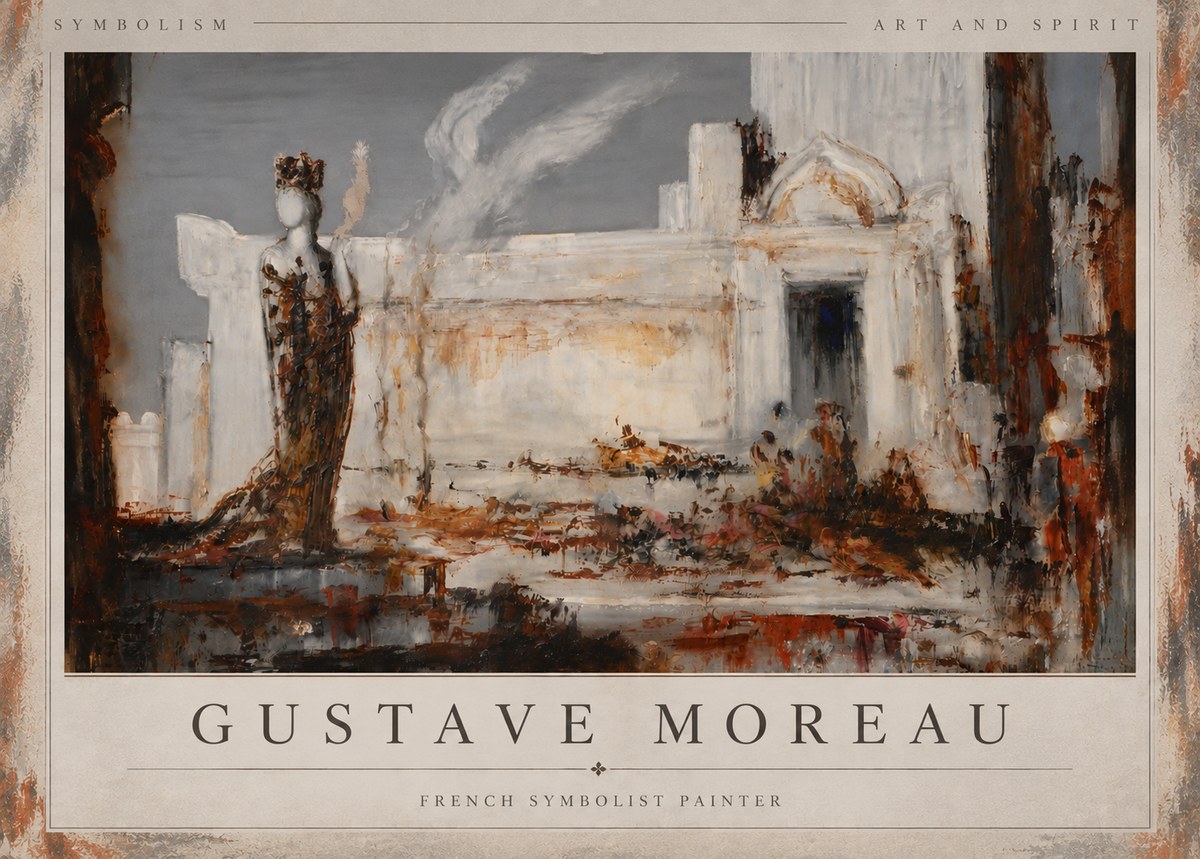 Gustave Moreau Untitled I No4 - Plakat