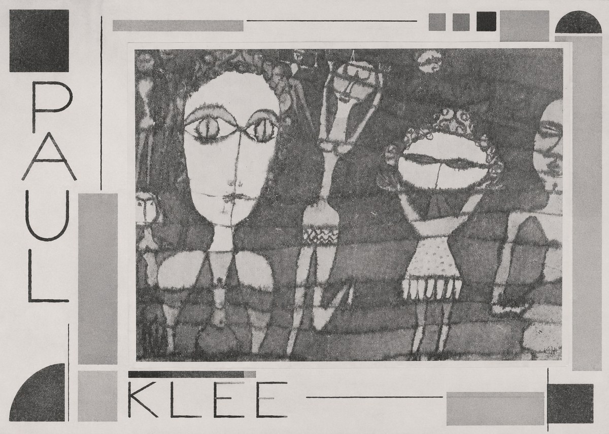 Paul Klee Specter of a Genius No2 - Plakat