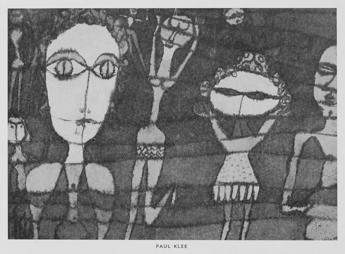 Paul Klee Specter of a Genius No6 - Plakat