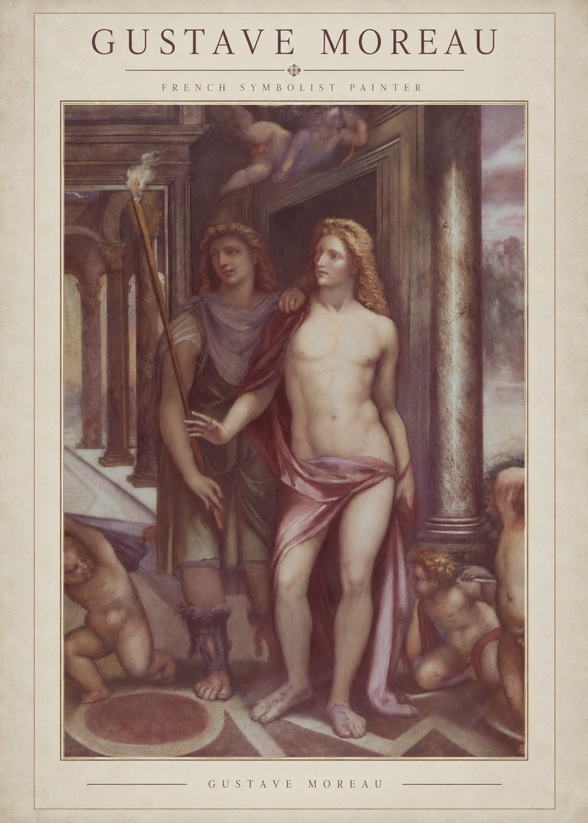 Gustave Moreau Youth No3 - Plakat