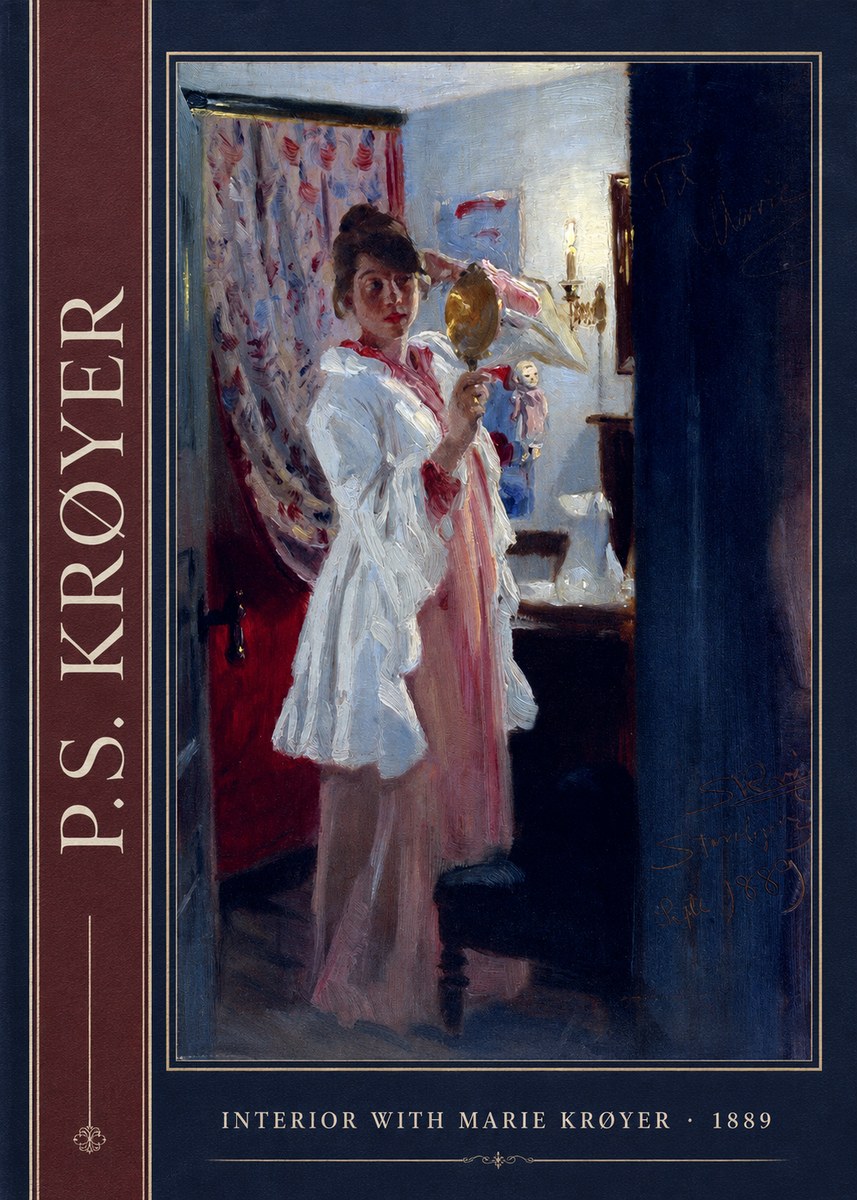 P.S. Krøyer Interior with Marie Krøyer No3 - Plakat