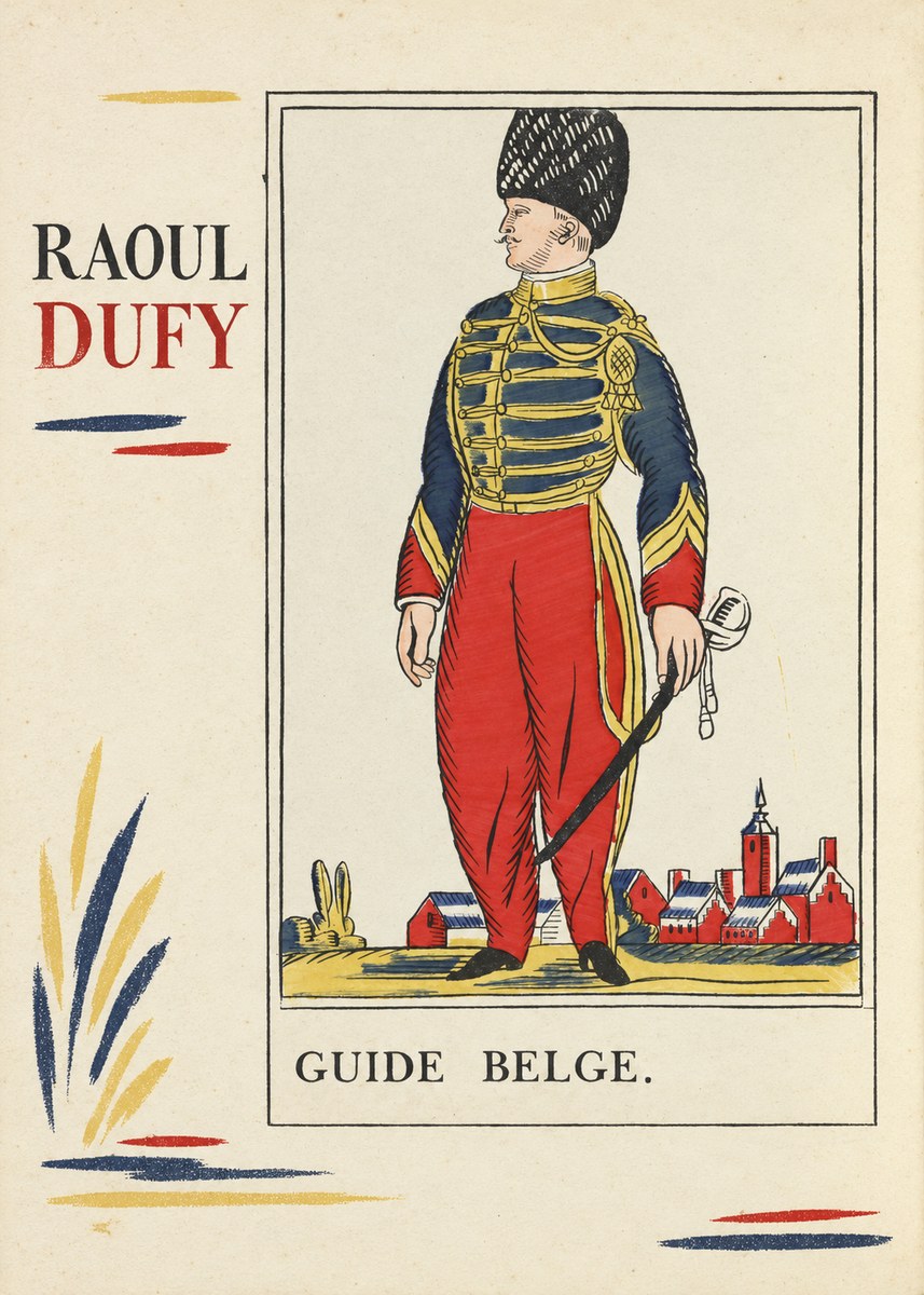 Raoul Dufy Guide Belge. No5 - Plakat