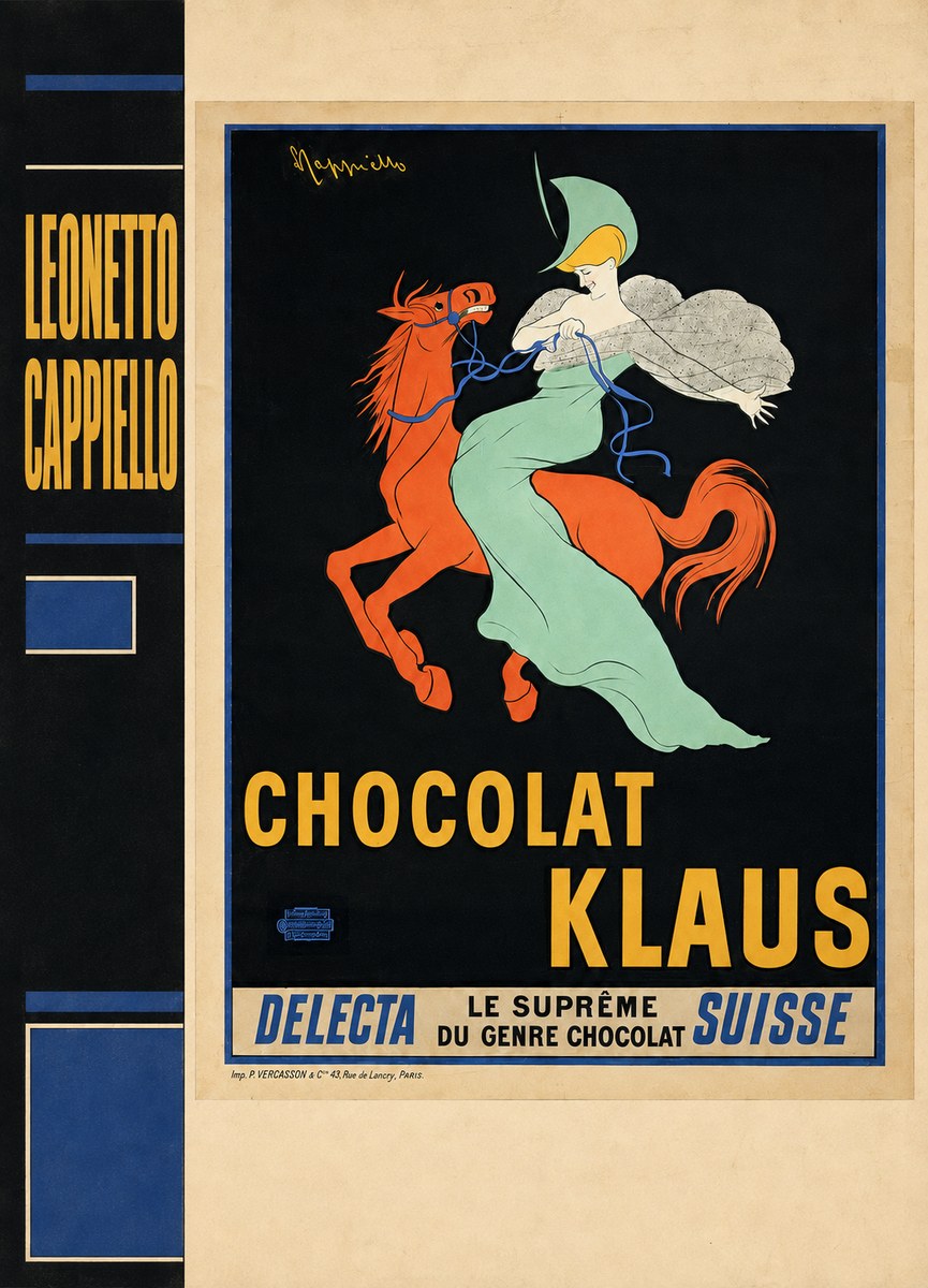 Leonetto Cappiello Chocolat Klaus II No5 - Plakat