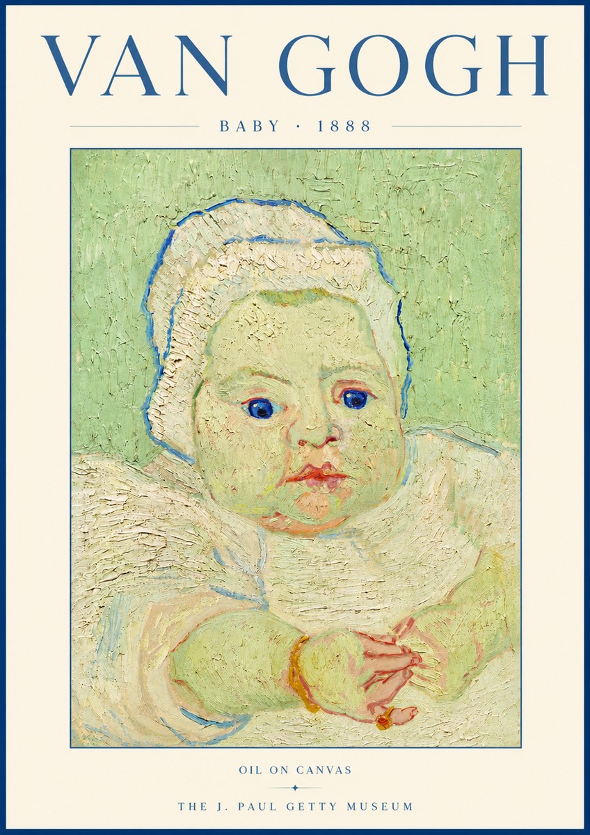 Van Gogh Baby No6 - Plakat