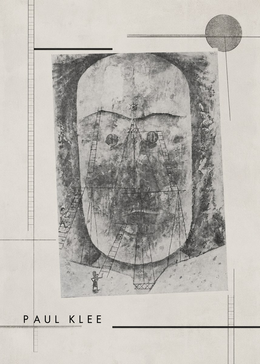 Paul Klee Monument in the Fertile Land No4 - Plakat