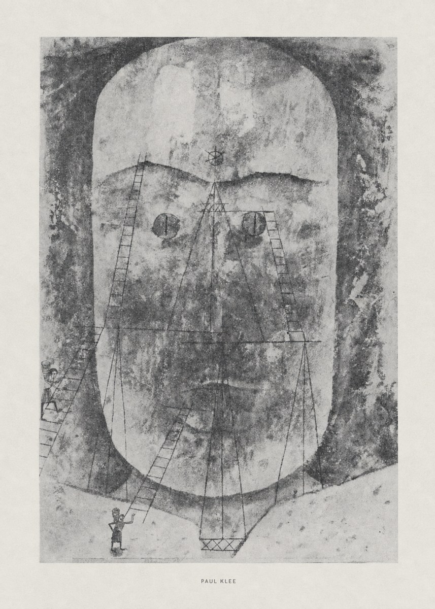 Paul Klee Monument in the Fertile Land No6 - Plakat