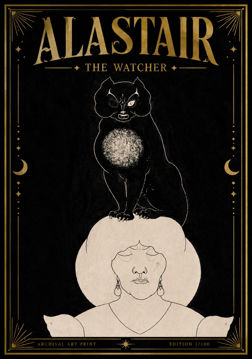 Alastair The Watcher No5 - Plakat