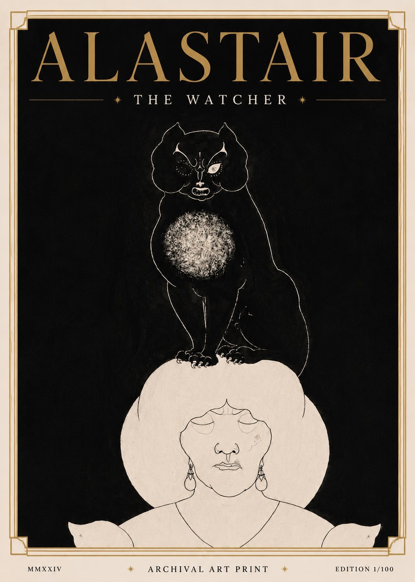 Alastair The Watcher No6 - Plakat