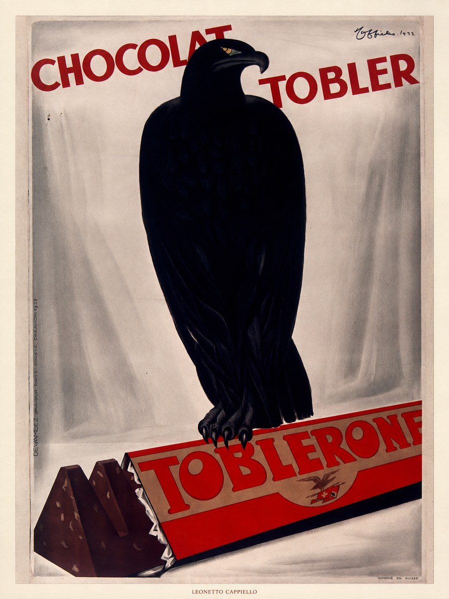 Leonetto Cappiello Chocolat Tobler No5 - Plakat