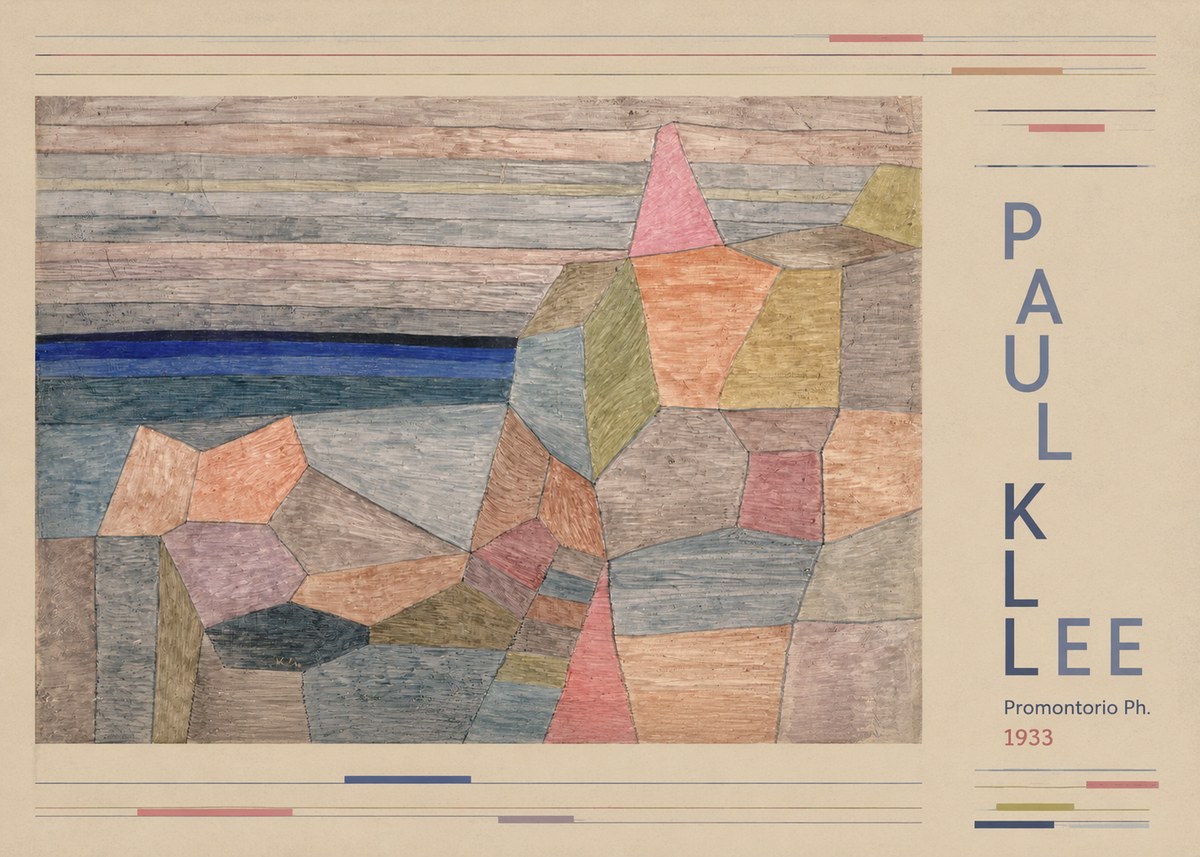 Paul Klee Promontorio Ph. No5 - Plakat