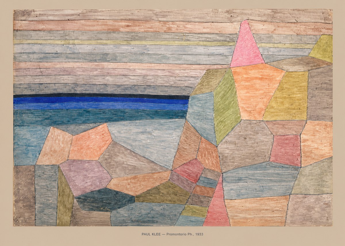 Paul Klee Promontorio Ph. No6 - Plakat