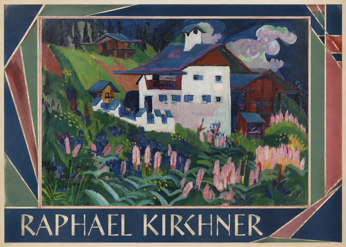 Raphael Kirchner Tiroler Haus No1 - Plakat