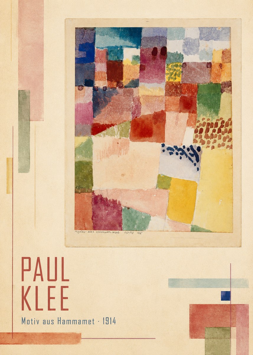 Paul Klee Motiv Aus Hammamet No2 - Plakat