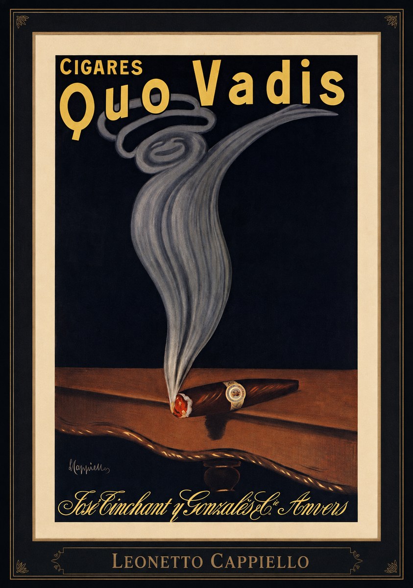 Leonetto Cappiello Quo Vadis No1 - Plakat