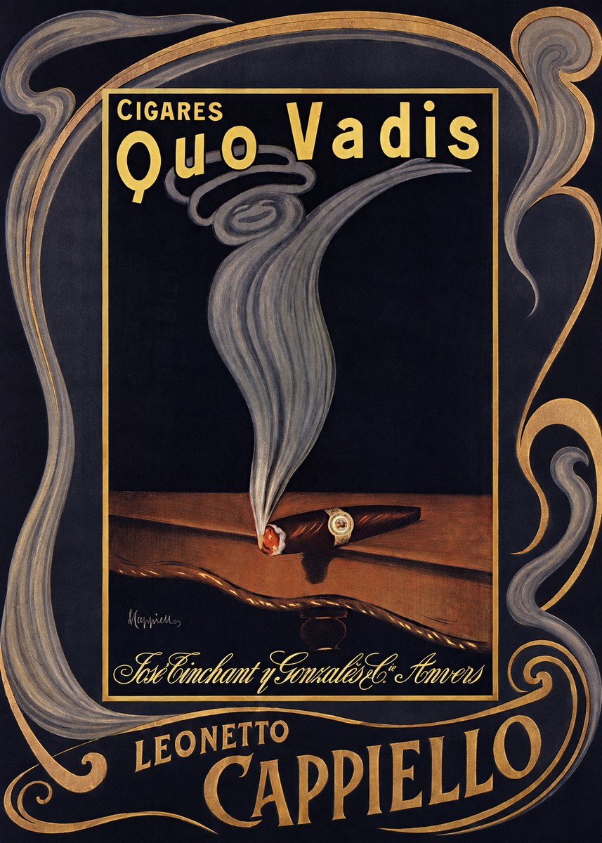 Leonetto Cappiello Quo Vadis No2 - Plakat