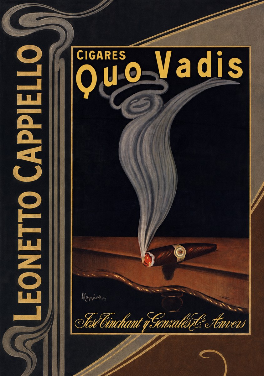 Leonetto Cappiello Quo Vadis No3 - Plakat
