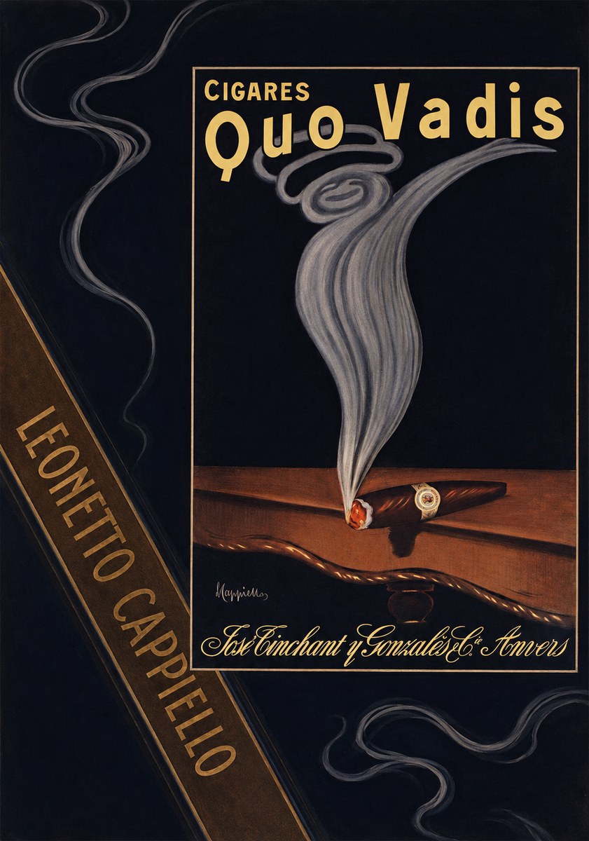 Leonetto Cappiello Quo Vadis No5 - Plakat