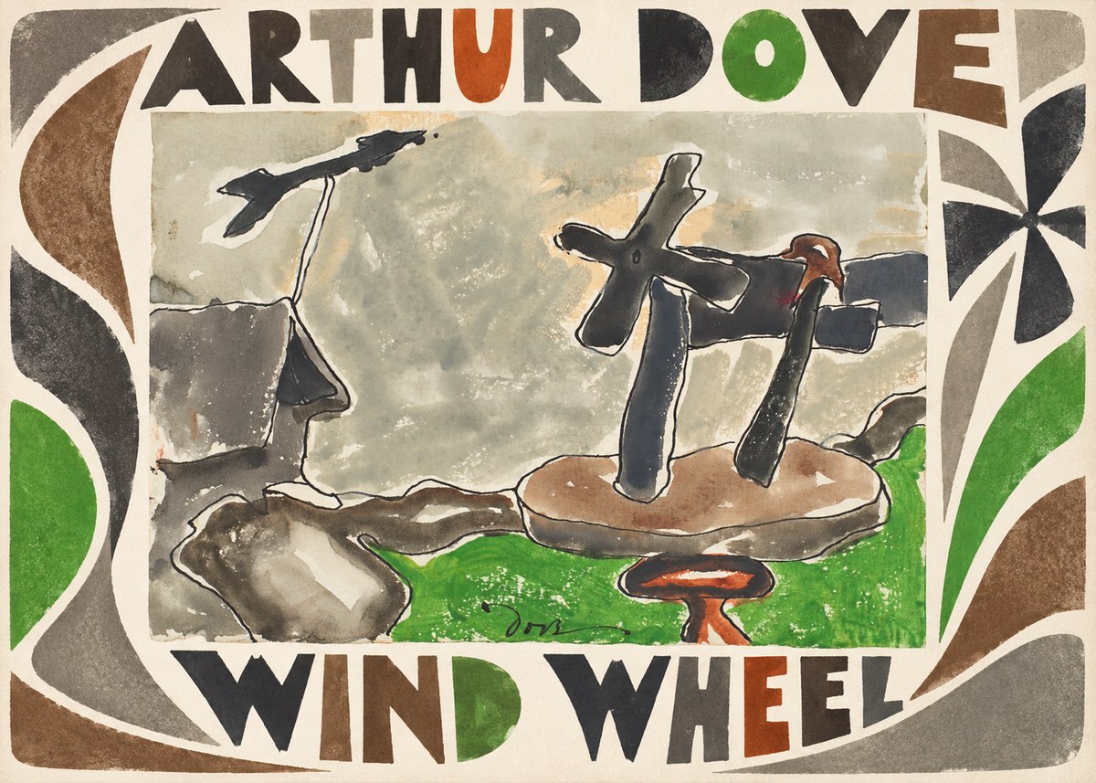 Arthur Dove Wind Wheel No2 - Plakat