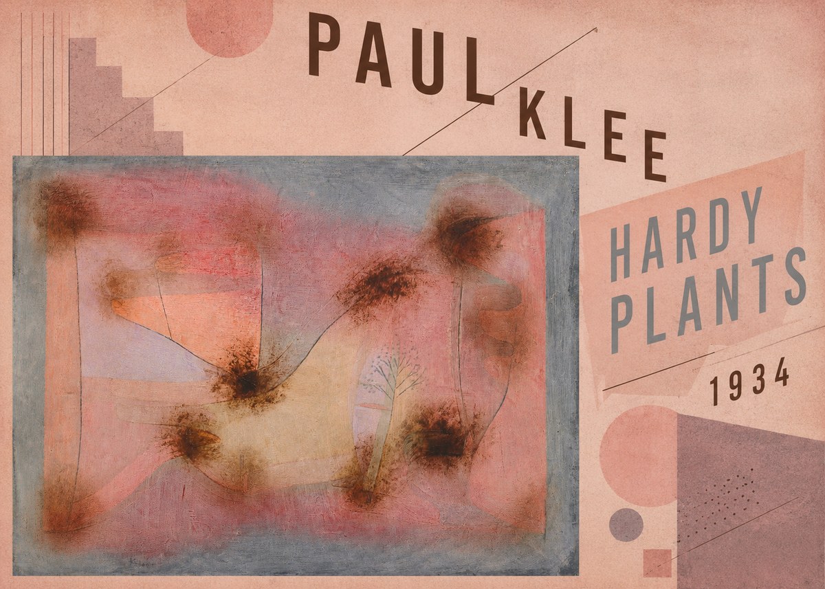 Paul Klee Hardy Plants II No5 - Plakat