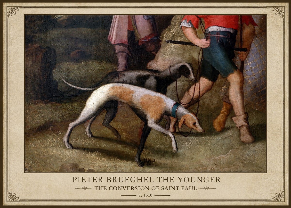 Pieter Bruegel The Conversion of Saint Paul II No1 - Plakat