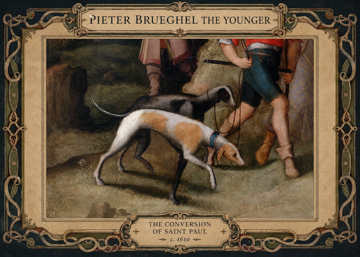 Pieter Bruegel The Conversion of Saint Paul II No3 - Plakat