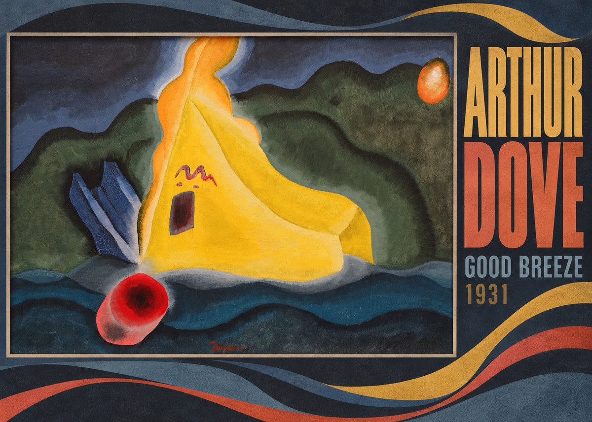 Arthur Dove Good Breeze No5 - Plakat