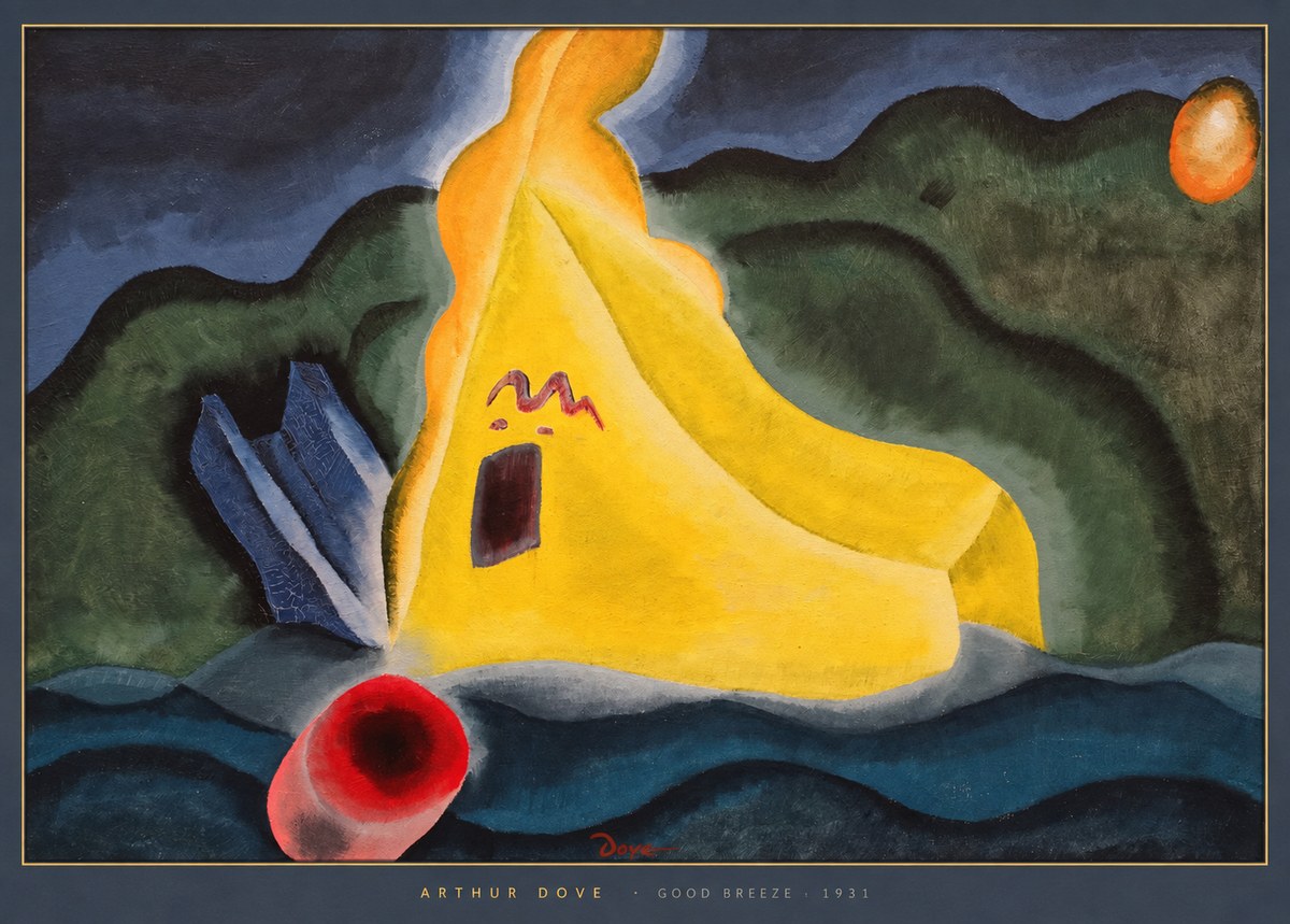 Arthur Dove Good Breeze No6 - Plakat