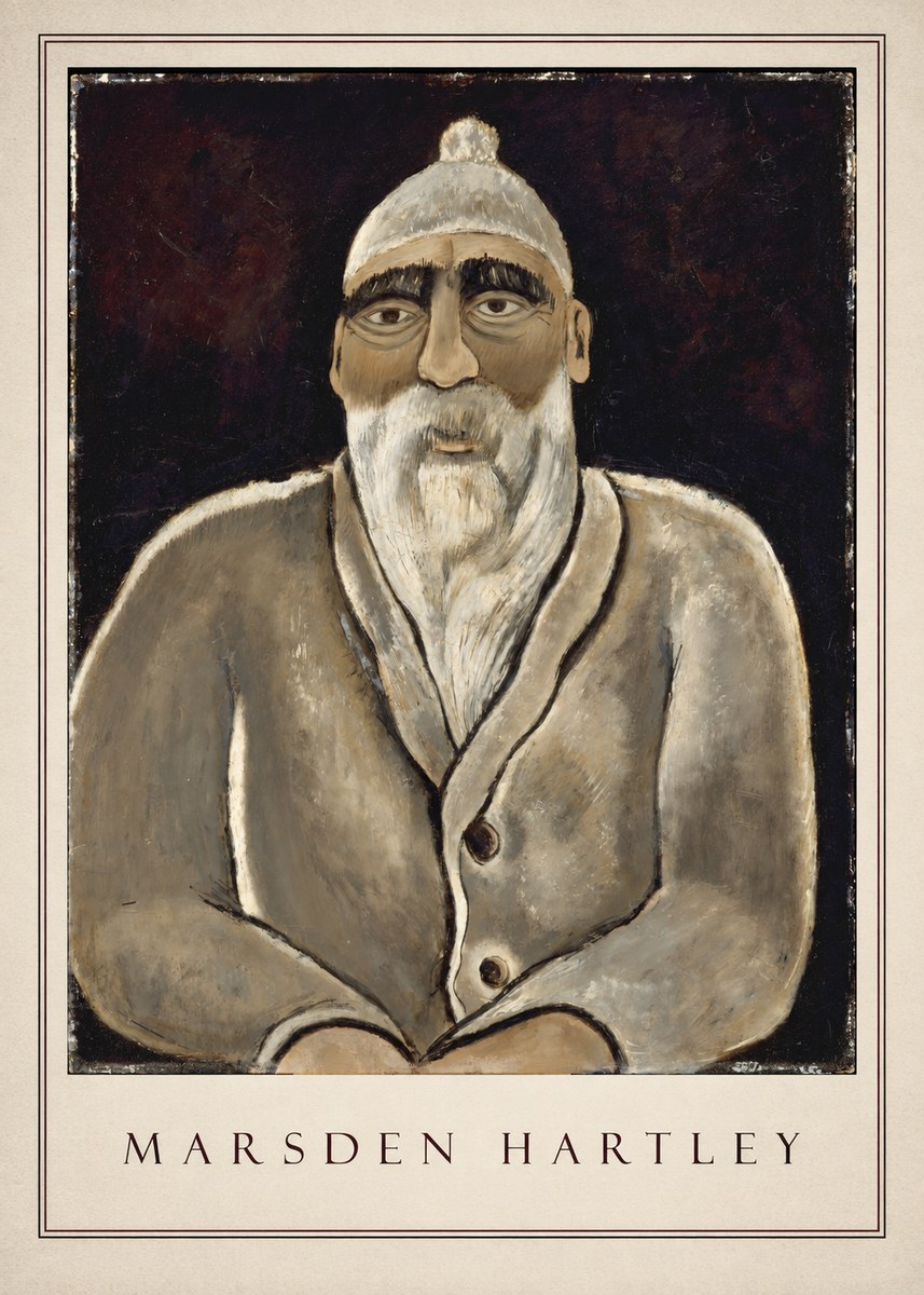 Marsden Hartley Self-portrait No5 - Plakat
