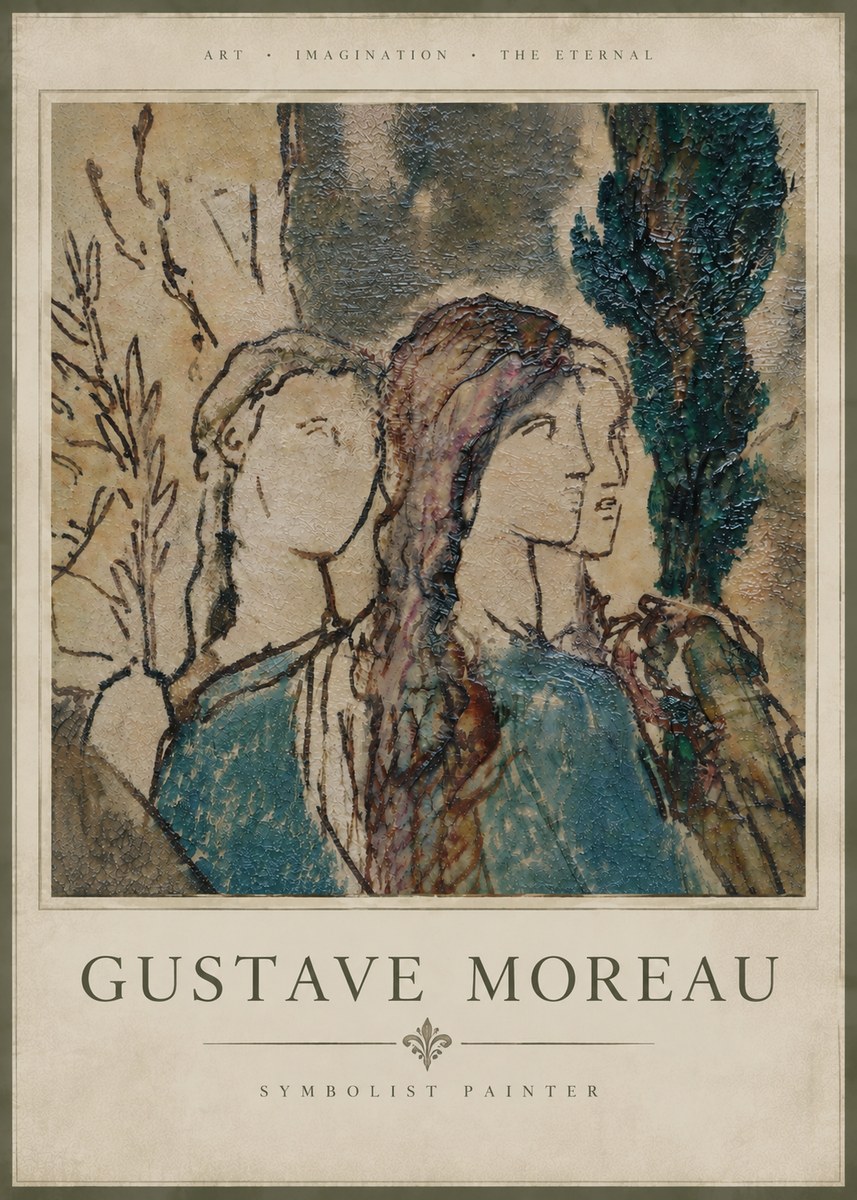 Gustave Moreau Untitled II No5 - Plakat