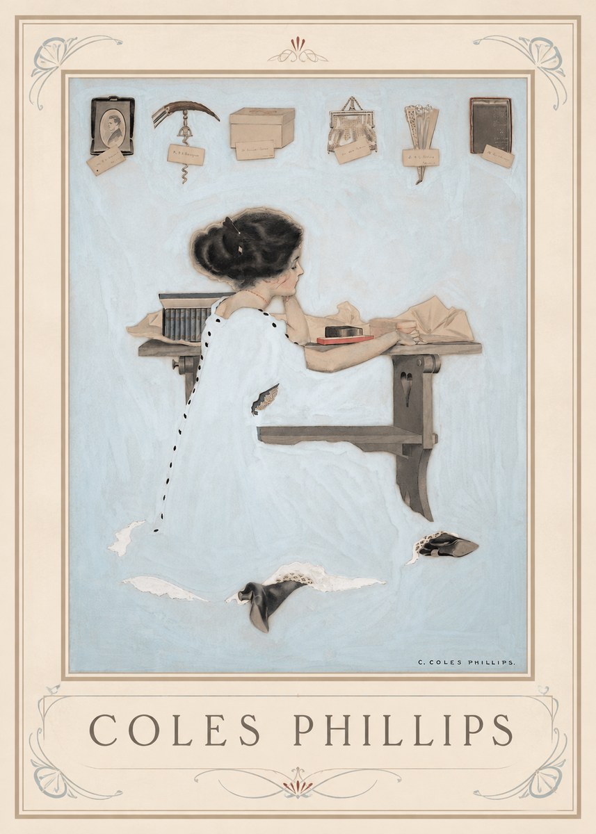 Coles Phillips Remembrance No1 - Plakat