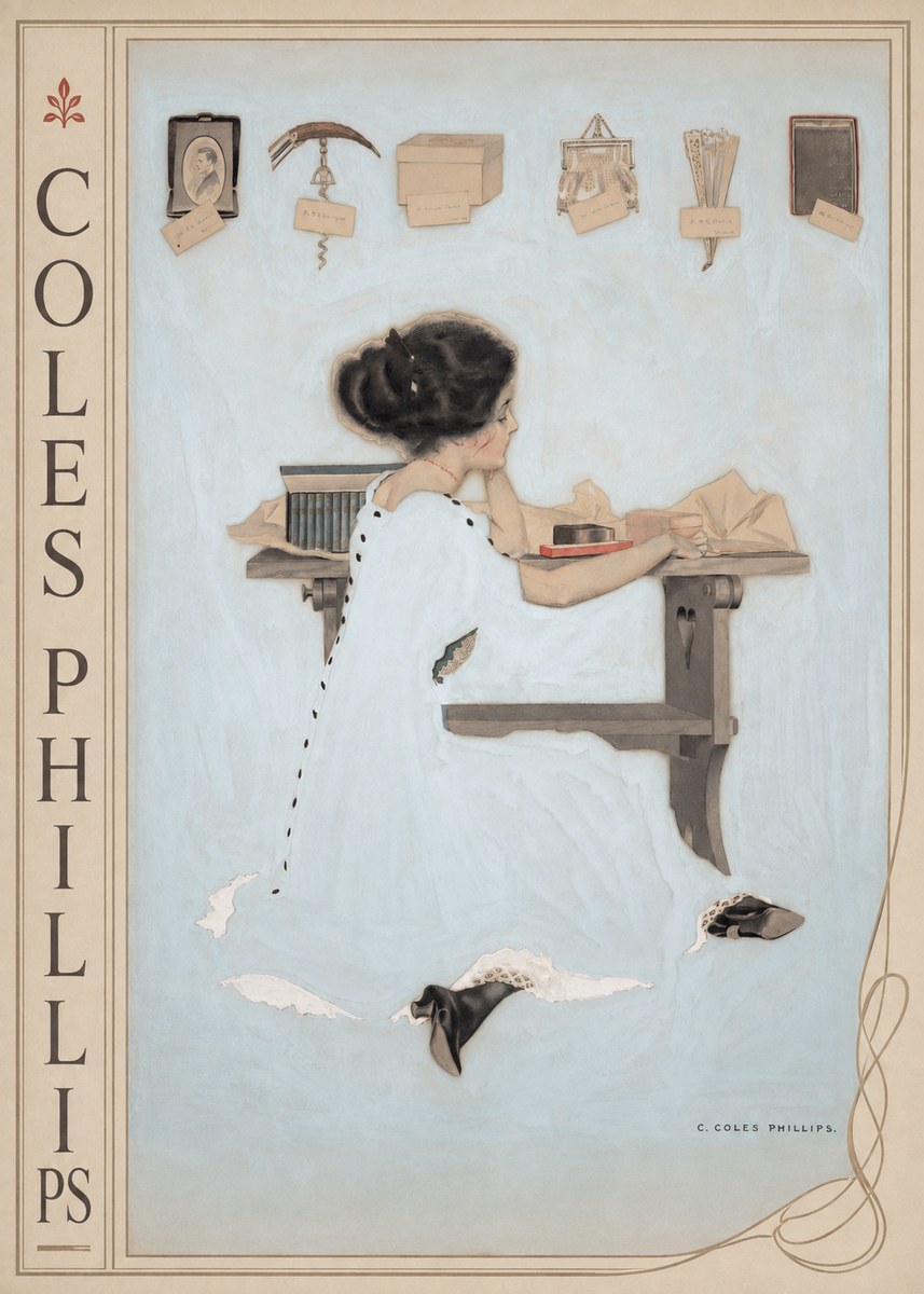 Coles Phillips Remembrance No2 - Plakat