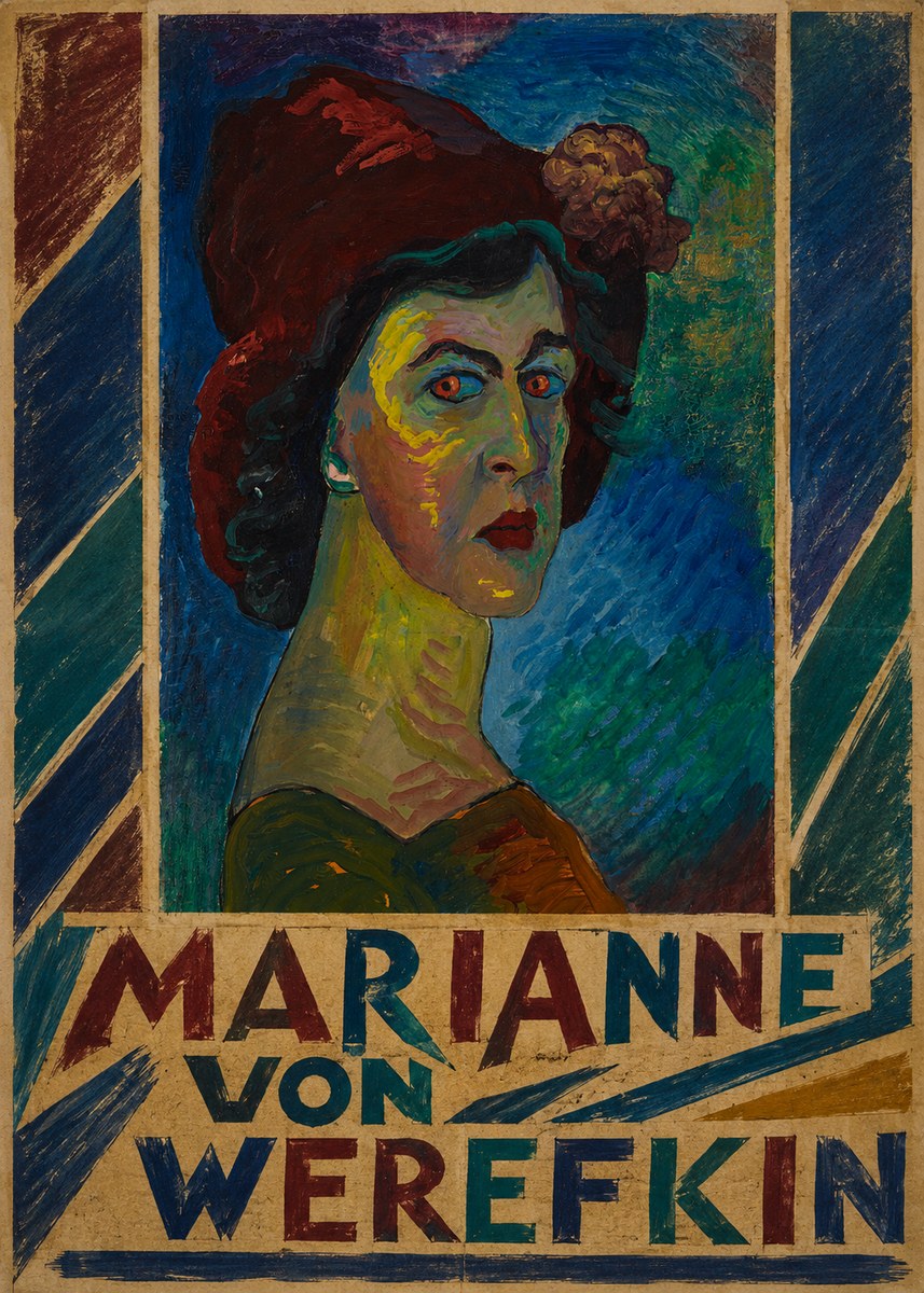 Marianne von Werefkin Self-portrait No3 - Plakat