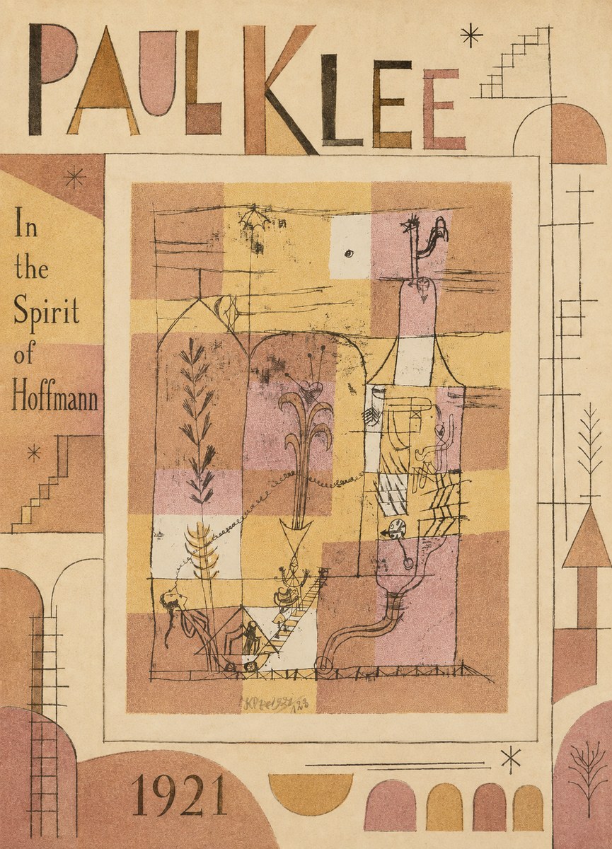 Paul Klee In the Spirit of Hoffmann No6 - Plakat
