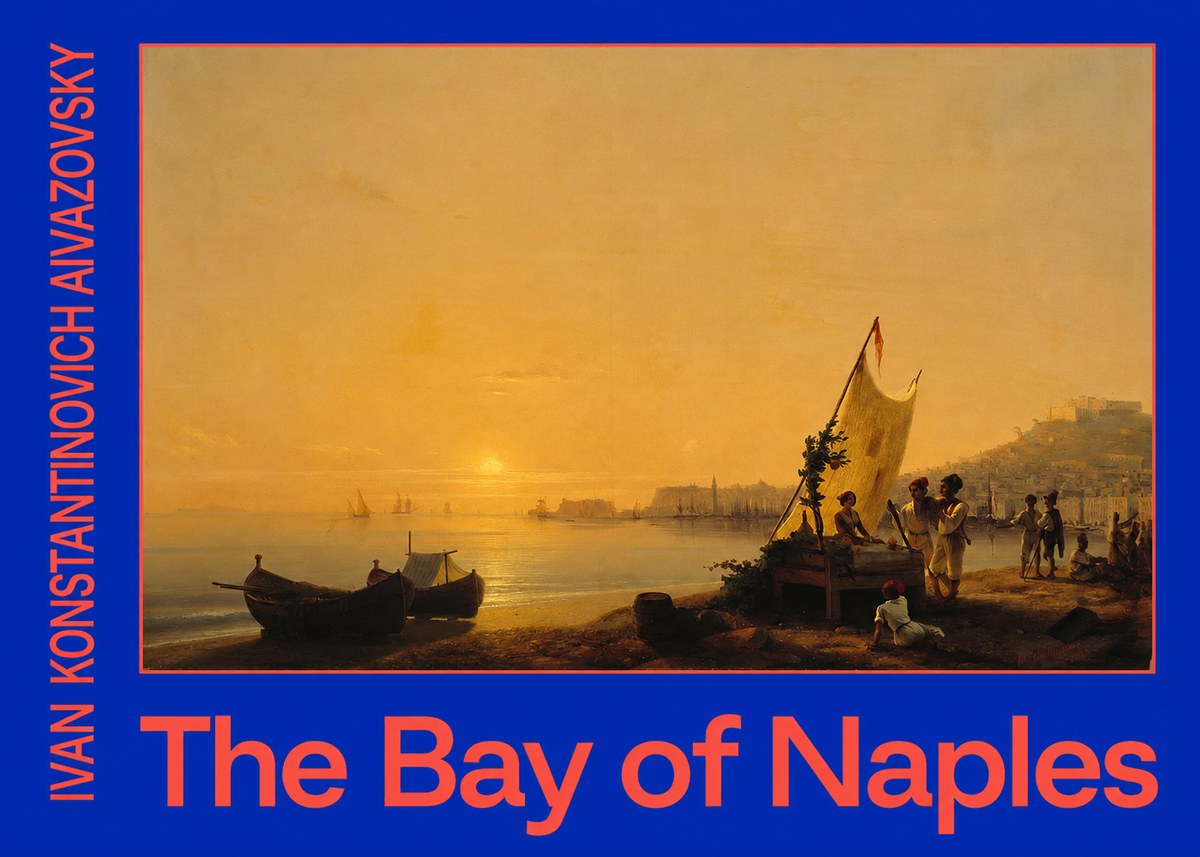 Ivan Konstantinovich Aivazovsky The Bay of Naples No4 - Plakat