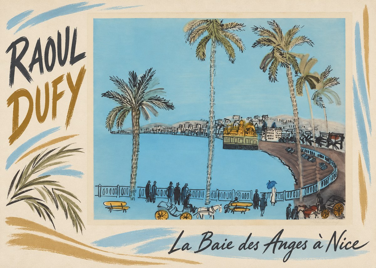 Raoul Dufy La Baie Des Anges À Nice No2 - Plakat