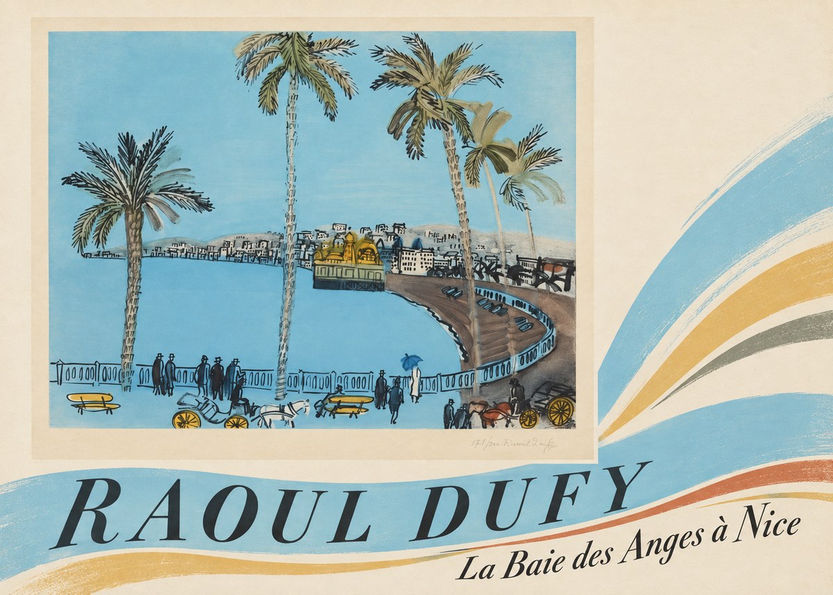 Raoul Dufy La Baie Des Anges À Nice No4 - Plakat