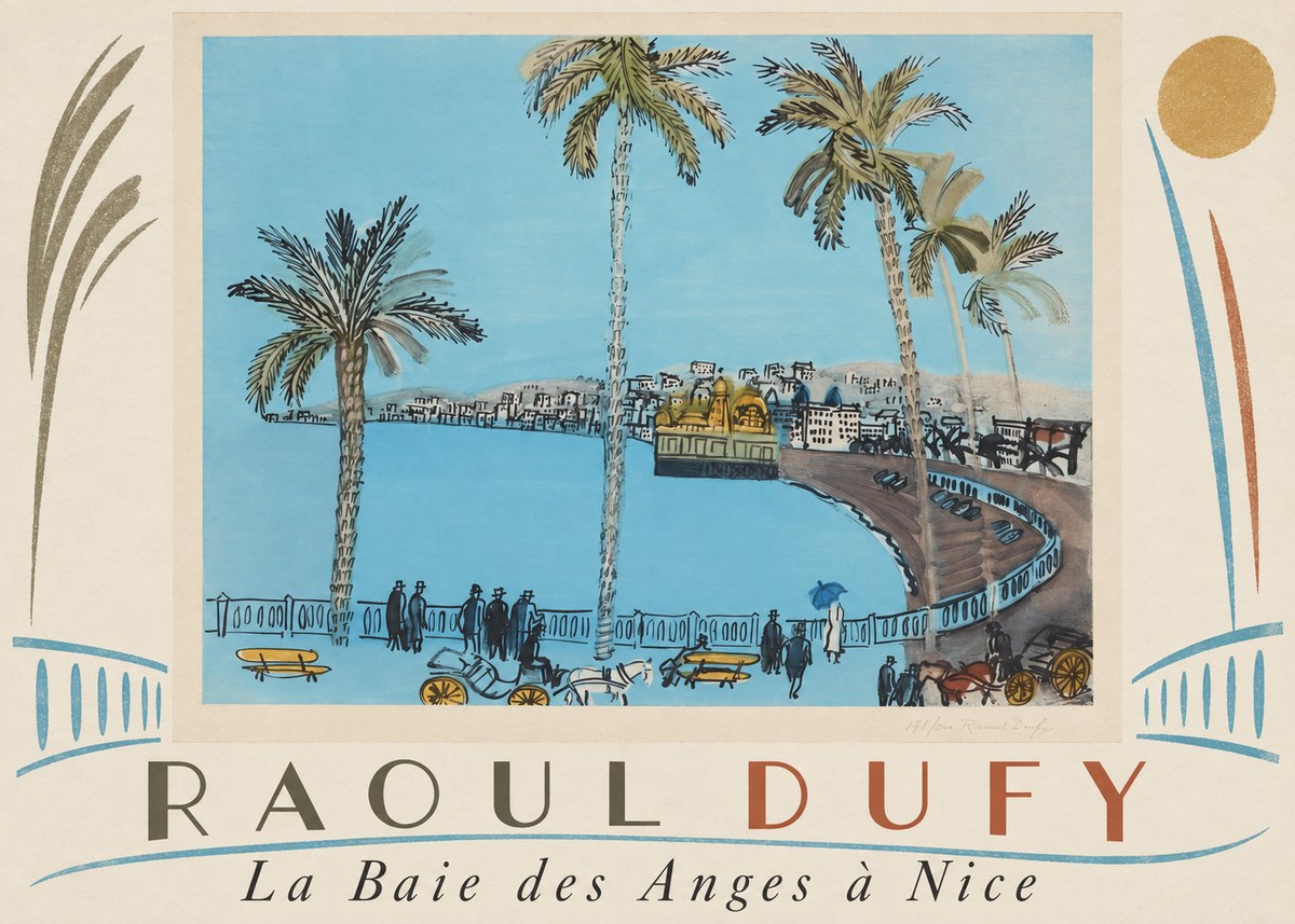 Raoul Dufy La Baie Des Anges À Nice No5 - Plakat