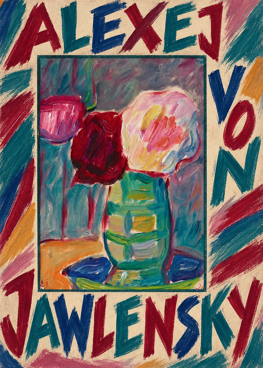 Alexej von Jawlensky Still Life with Flowers No6 - Plakat