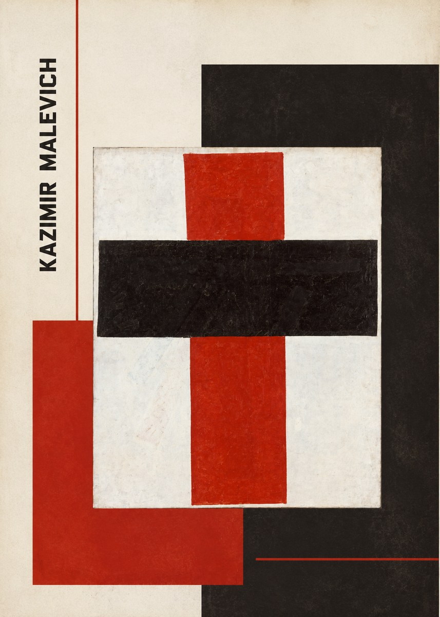 Kazimir Malevich Suprematist Composition I No2 - Plakat