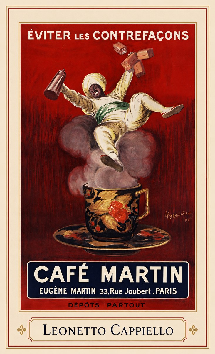 Leonetto Cappiello Café Martin No1 - Plakat