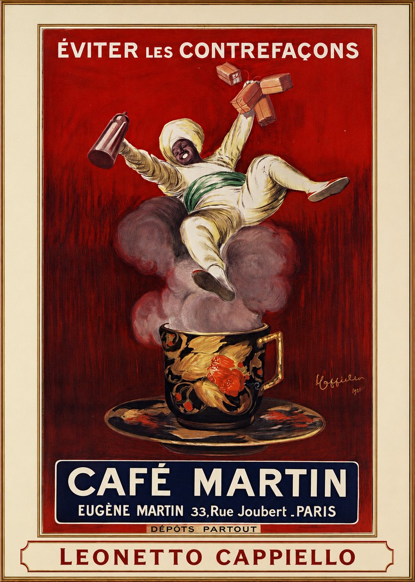 Leonetto Cappiello Café Martin No5 - Plakat